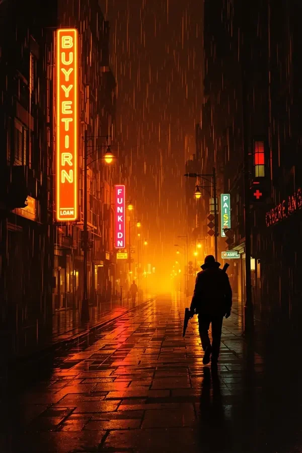 霓虹港 海报